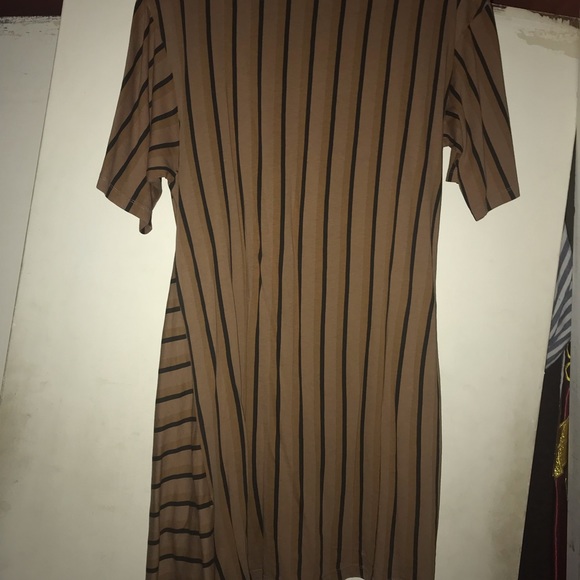 Zara brown belted dress - Picture 4 of 4